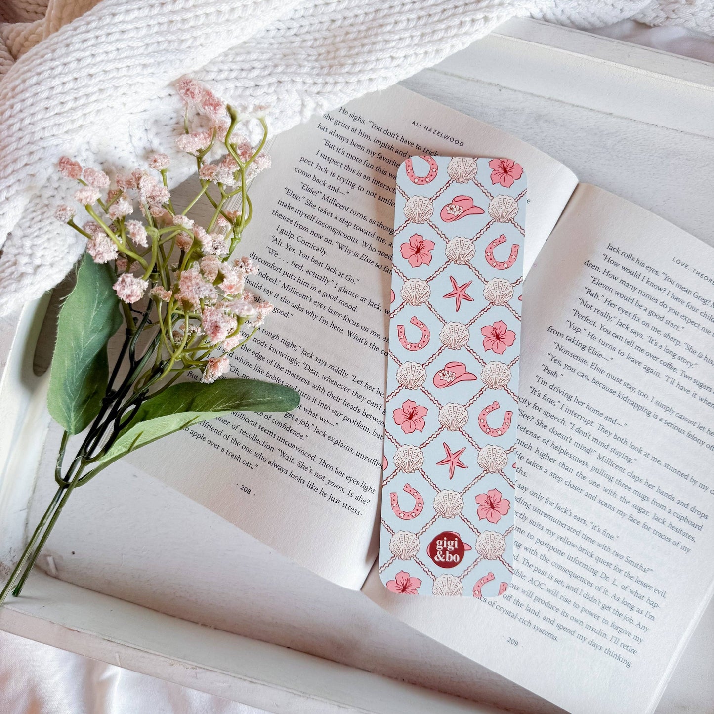 Coastal Cowgirl Bookmark