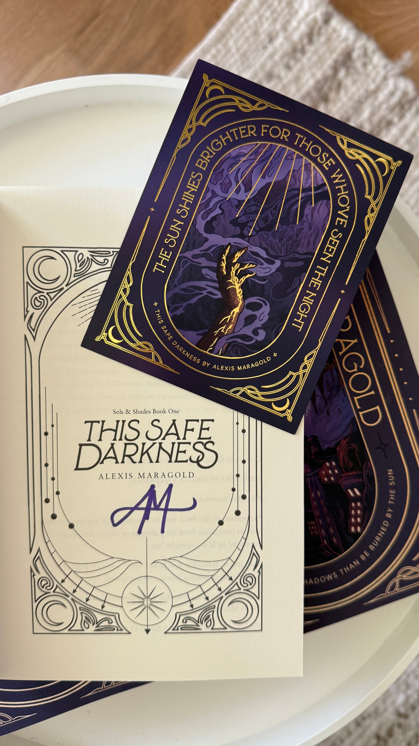 This Safe Darkness (Sols & Shades #1) - SIGNED + ART