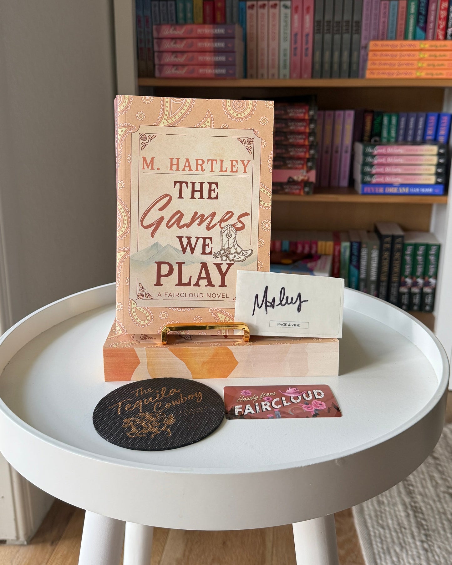 The Games We Play (Faircloud #3) - SIGNED BOOKPLATE + SWAG