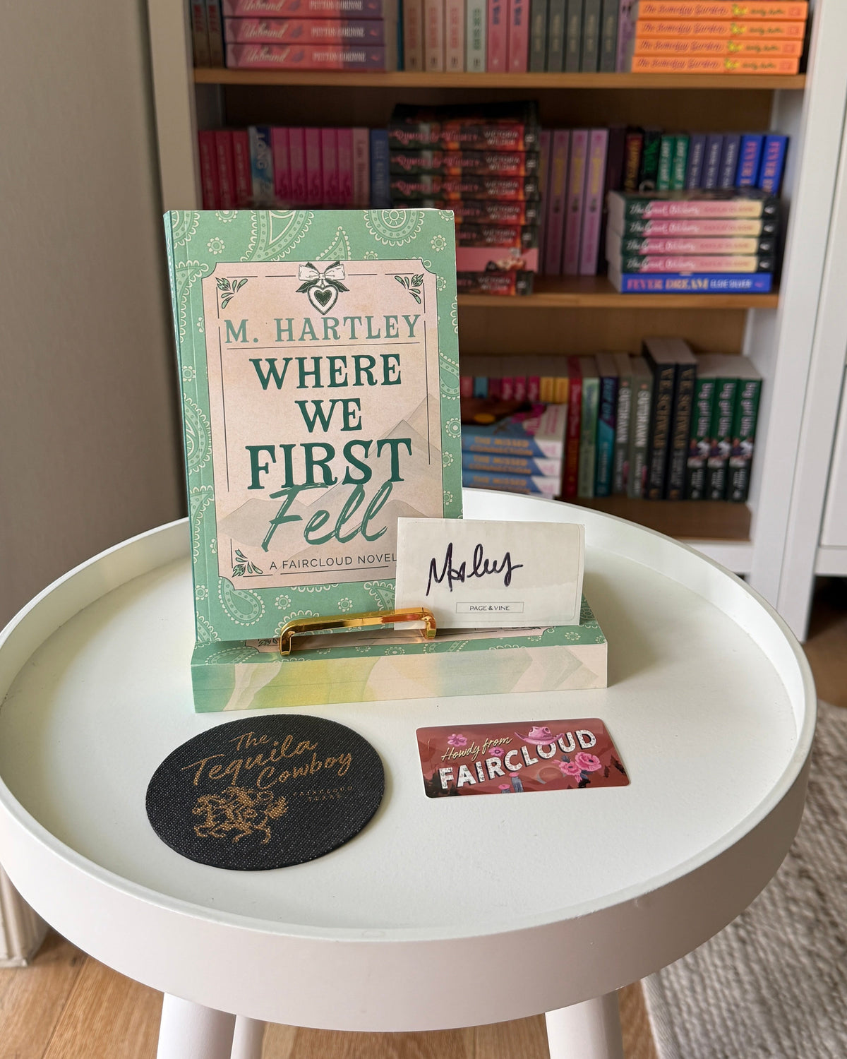 Where We First Fell (Faircloud #4) - SIGNED BOOKPLATE + GOODIES