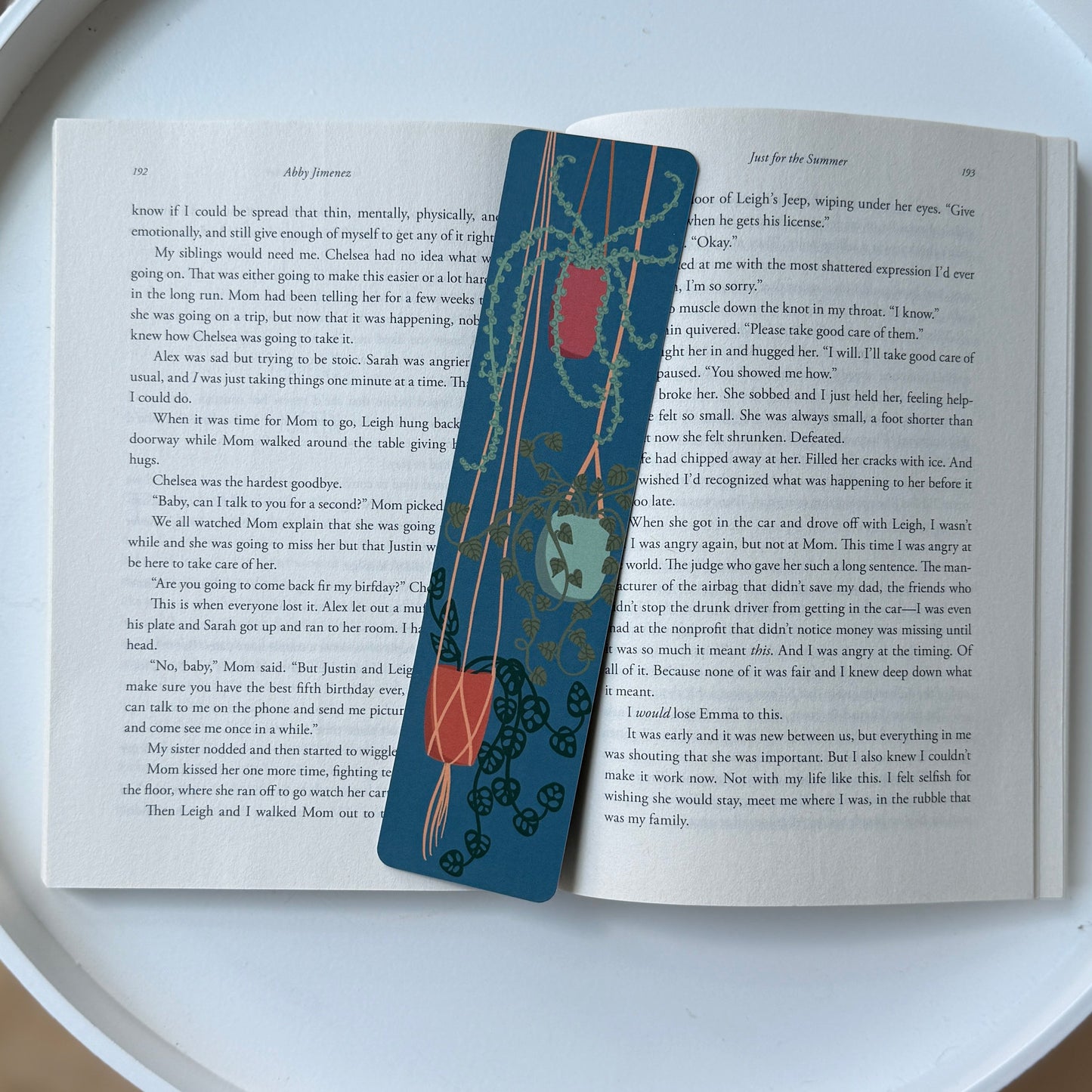 Hanging Plants Bookmark