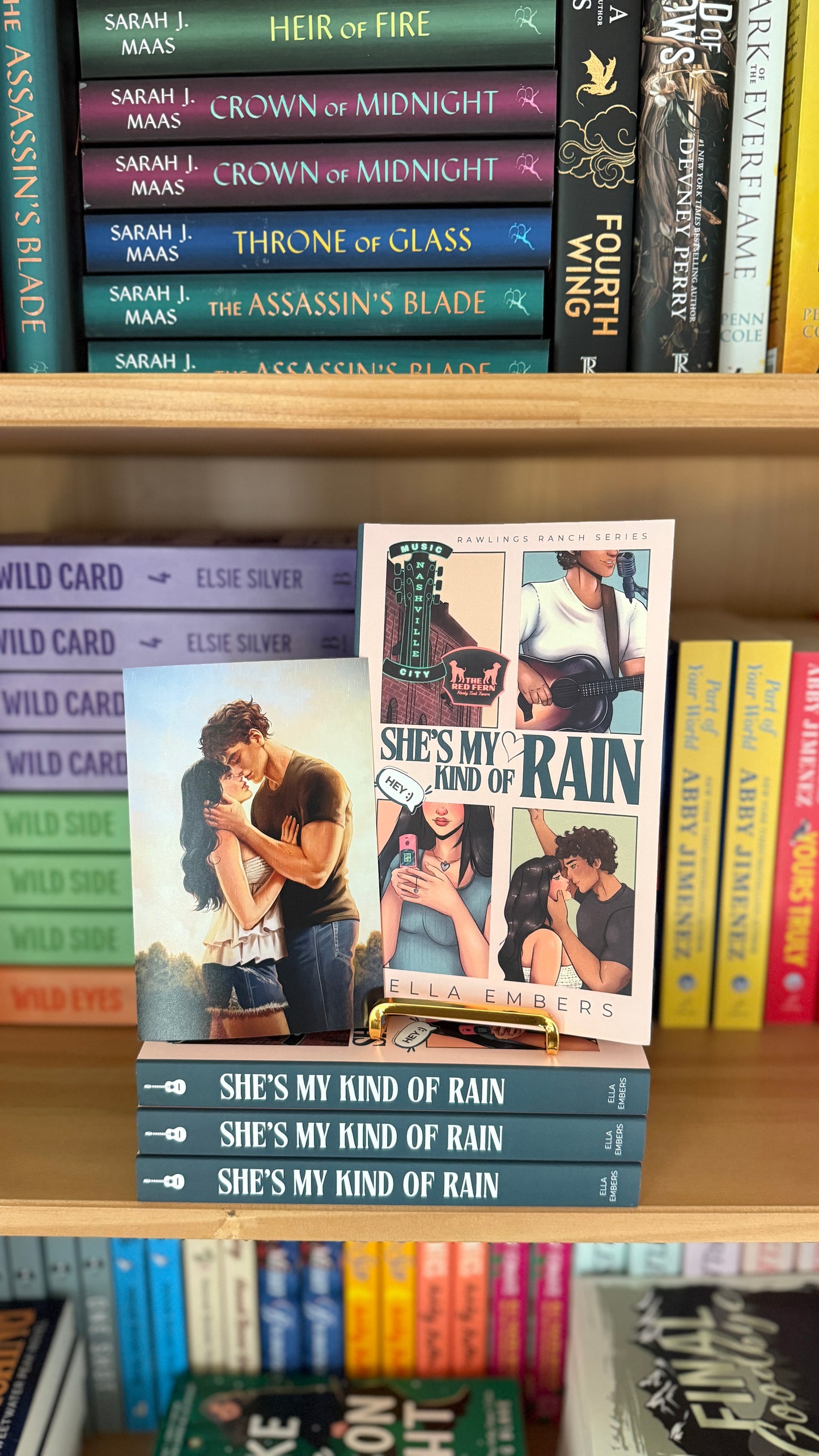 She's My Kind Of Rain (Rawlings Ranch #1) - SIGNED + CHARACTER ART