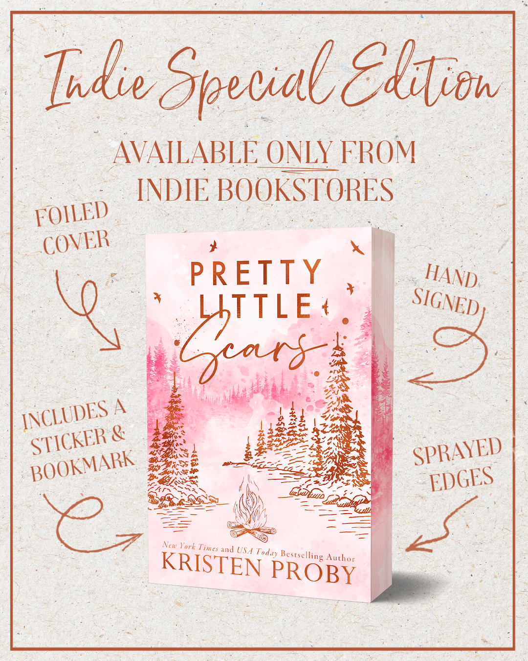 Pretty Little Scars (Indie Bookstore Exclusive Edition) - SIGNED + SWAG