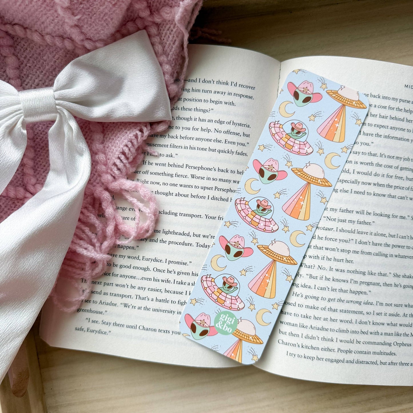 Beam Me Up Bookmark