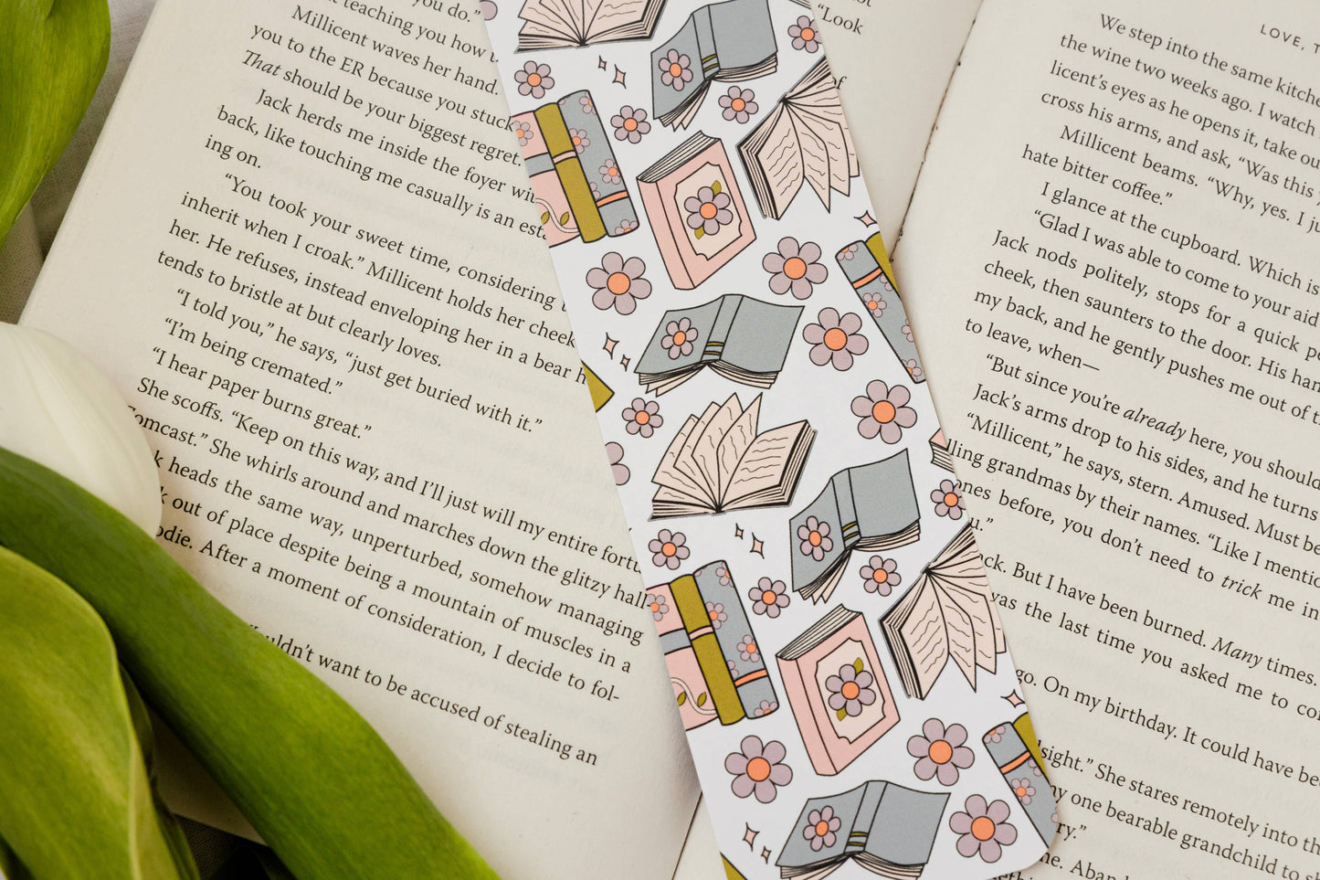 Reading in Bloom Bookmark