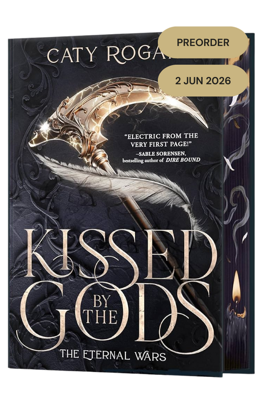 PREORDER - Kissed by the Gods (Deluxe Limited Edition) (Eternal Wars #1) - SIGNED BOOKPLATE + SWAG