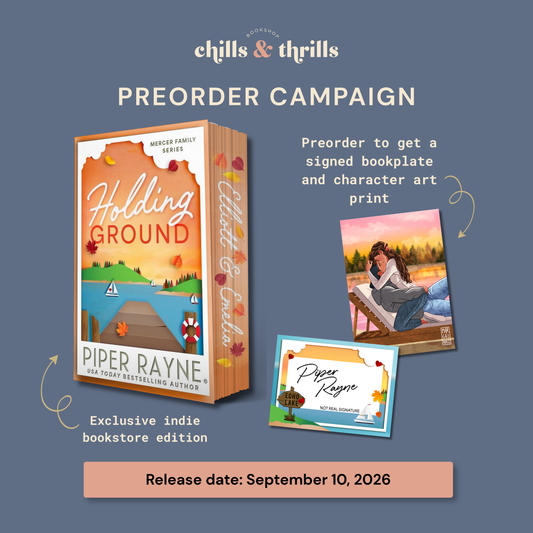 PREORDER - Holding Ground (The Mercer Family #1) (Indie Bookstore Exclusive Edition) - SIGNED BOOKPLATE + GOODIES