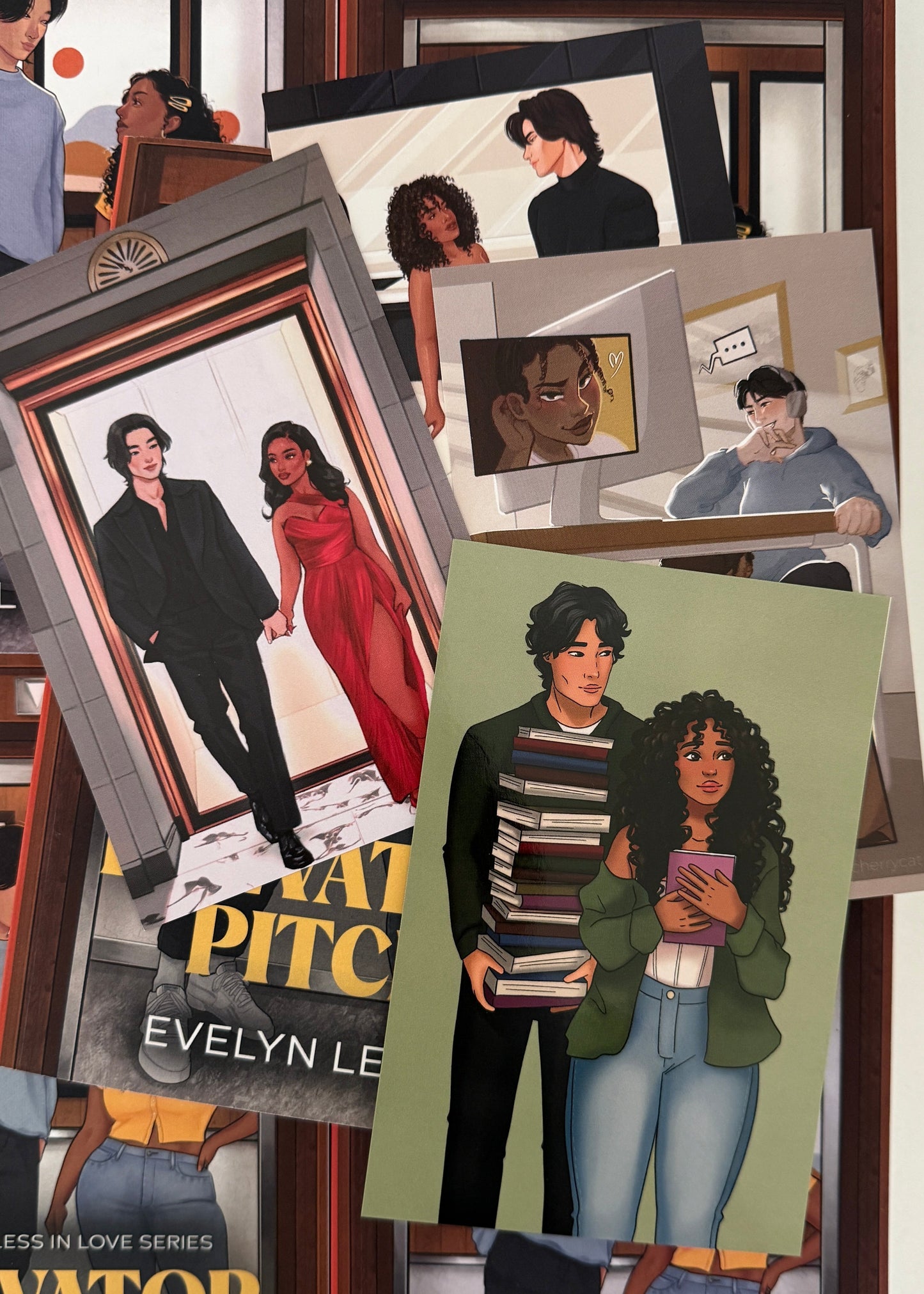 DAMAGED - Elevator Pitch (Hapless in Love #1) - SIGNED + CHARACTER ART