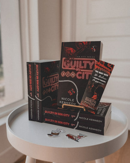 Guilty in Sin City (Sin City #1) - SIGNED + SWAG