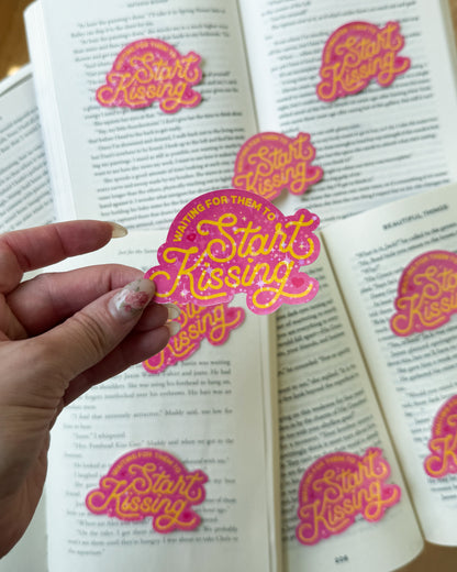 Waiting for Them to Start Kissing Sticker