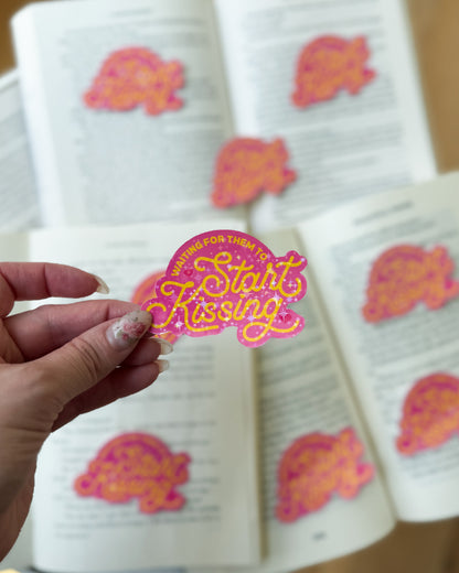 Waiting for Them to Start Kissing Sticker