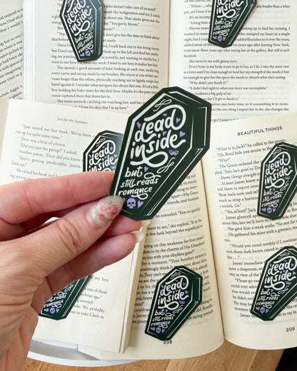 Dead Inside But Still Reads Romance Sticker