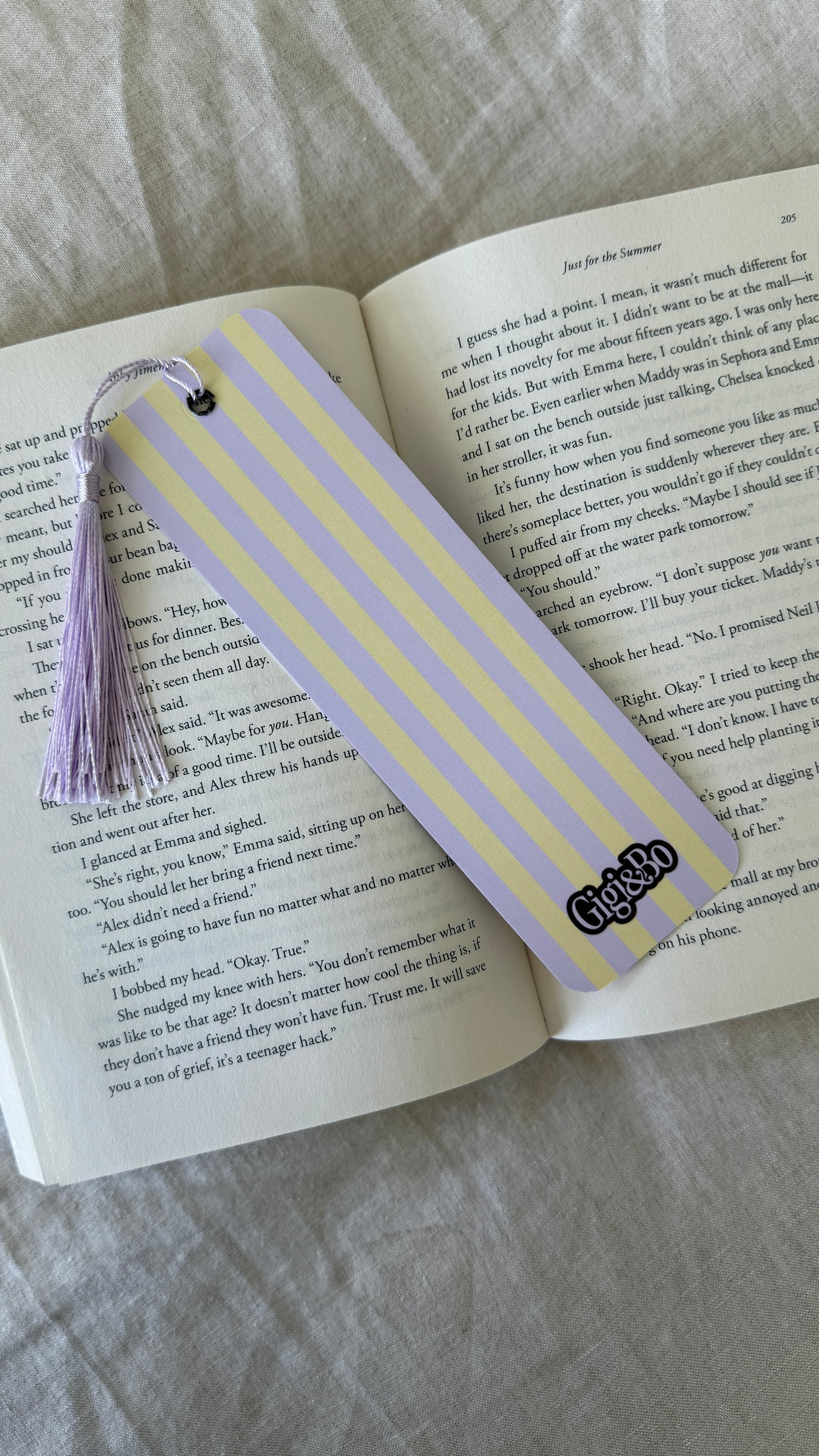 Emotional Support Bookmark with Tassel
