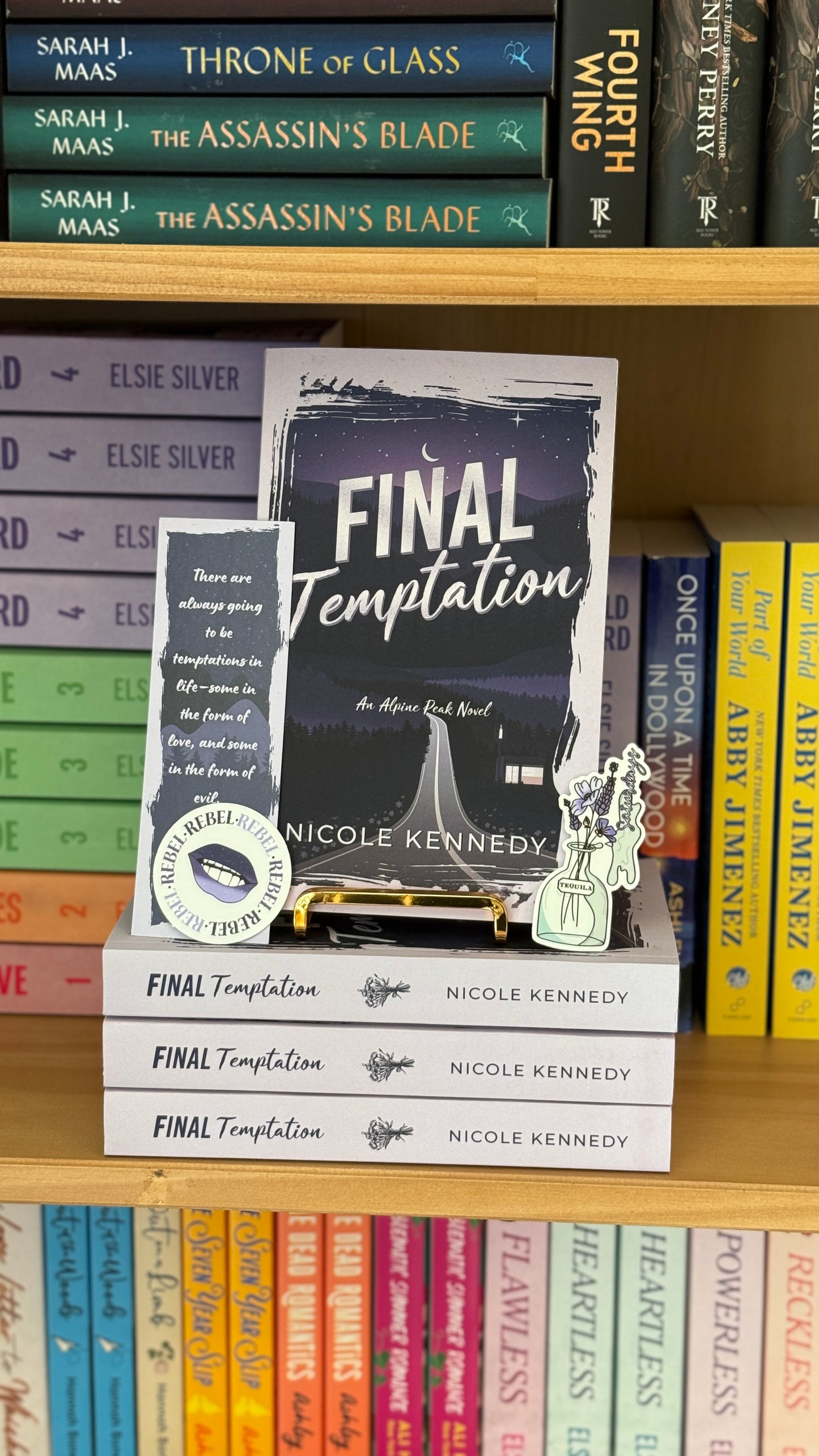 Final Temptation (Alpine Peak #2) - SIGNED + SWAG