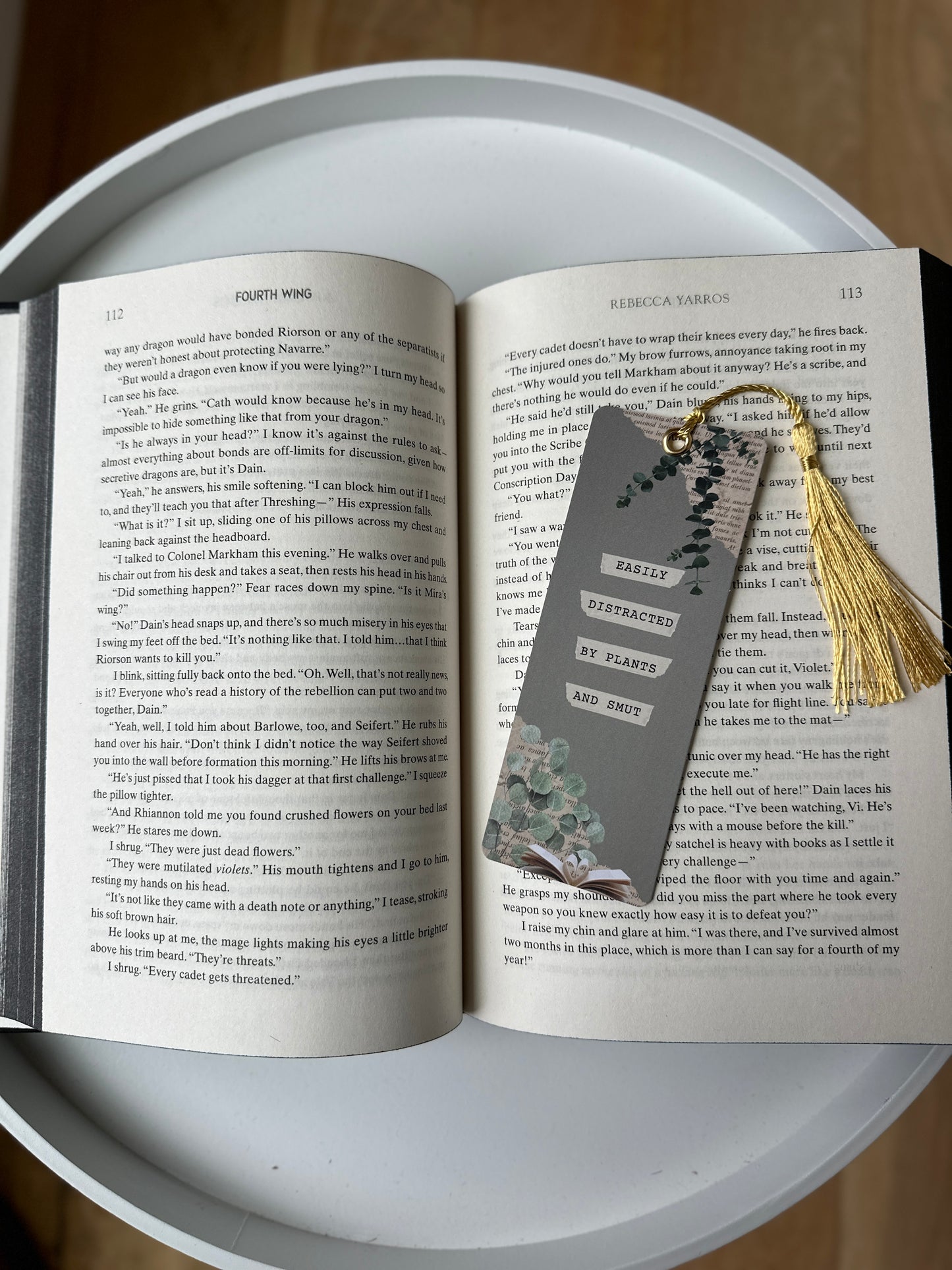 Easily Distracted By Plants and Smut Bookmark