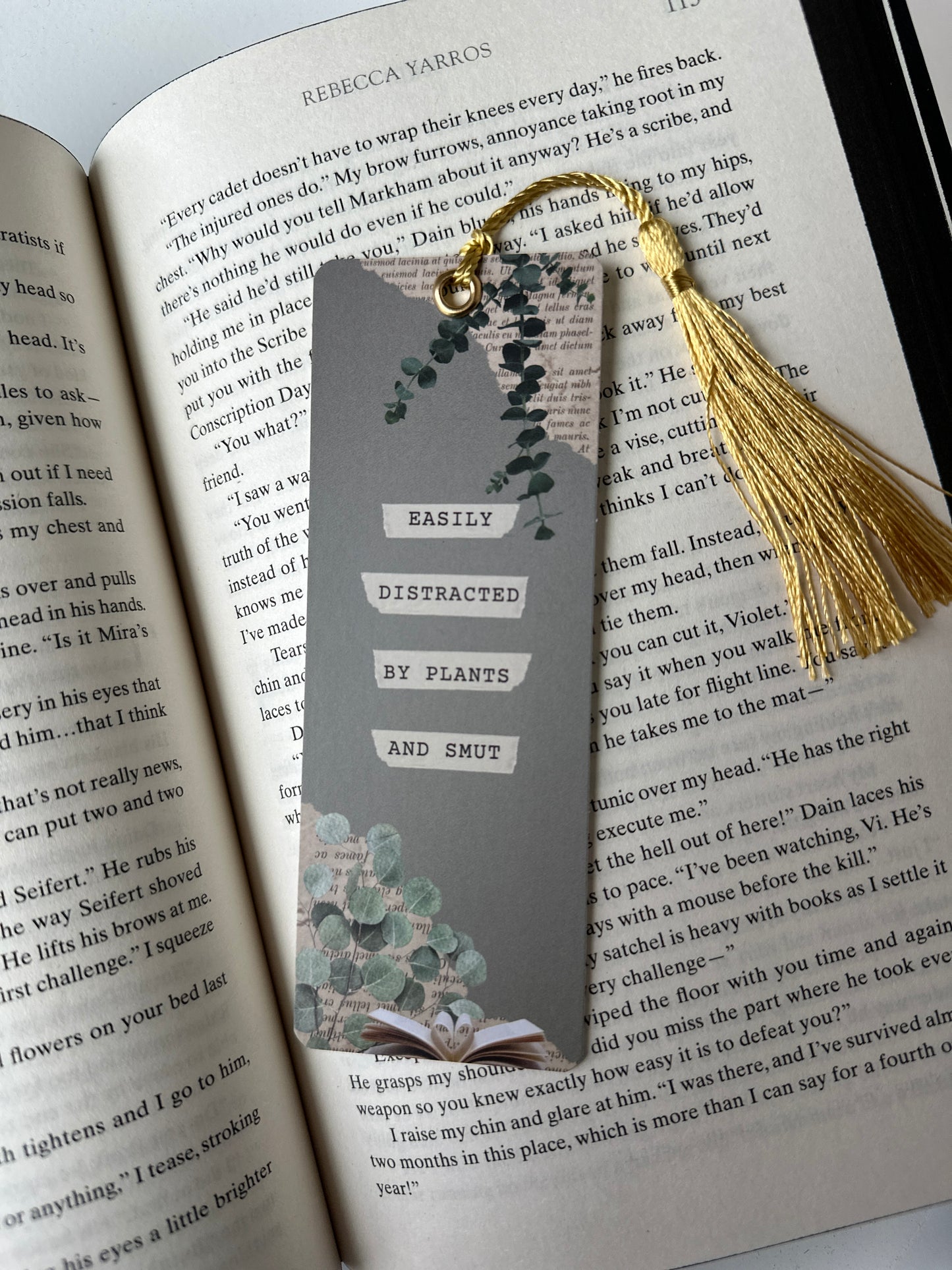 Easily Distracted By Plants and Smut Bookmark