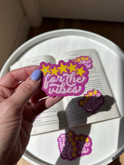 5 Stars for the Vibes Sticker