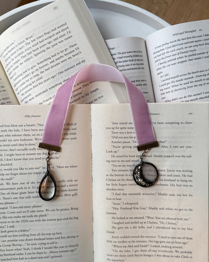 Stained Glass Velvet Ribbon Bookmark