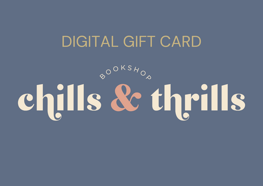 Chills and Thrills Bookshop digital gift card