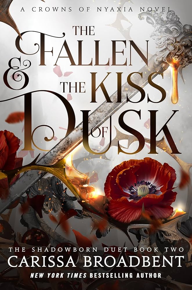 The Fallen & the Kiss of Dusk: The Shadowborn Duet, Book Two (The Crowns of Nyaxia #4)