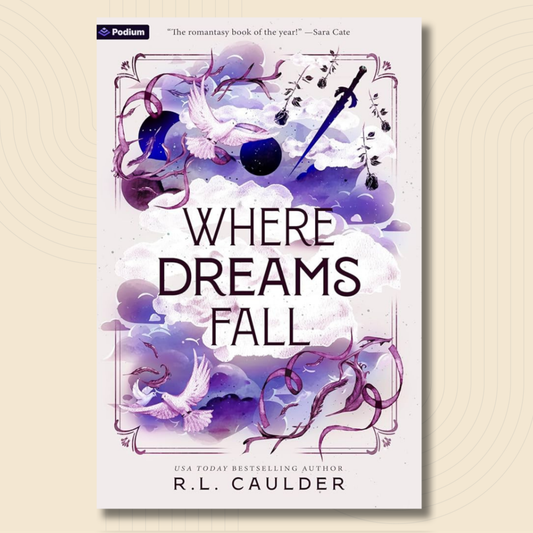Book cover for 'Where Dreams Fall' by R.L.