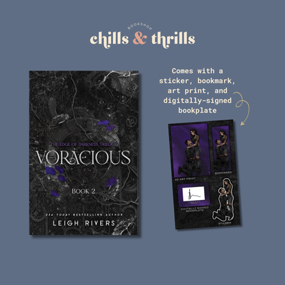DAMAGED - Voracious (Edge of Darkness #2) - WITH GOODIES
