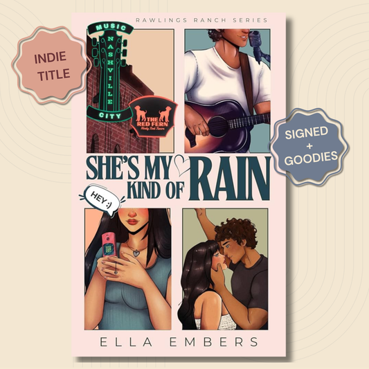 She's My Kind Of Rain (Rawlings Ranch #1) - SIGNED + GOODIES