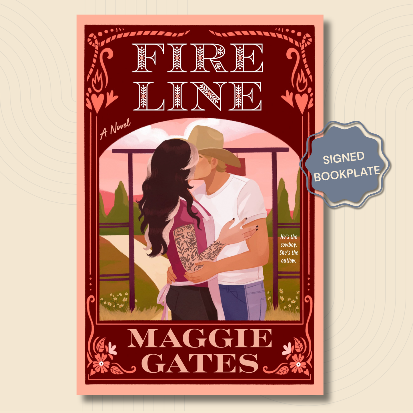 Fire Line (The Griffith Brothers #3) - SIGNED BOOKPLATE