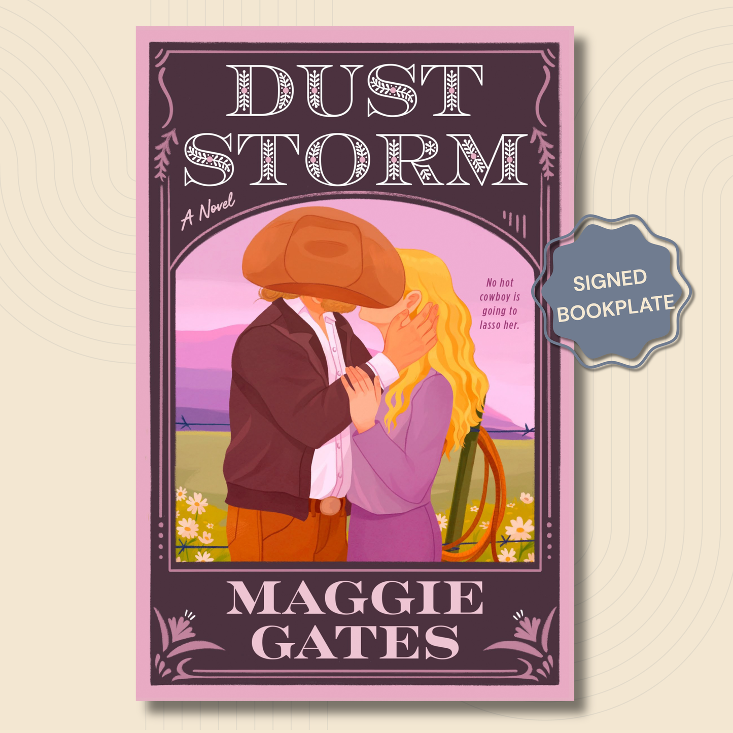 Dust Storm (The Griffith Brothers #1) - SIGNED BOOKPLATE