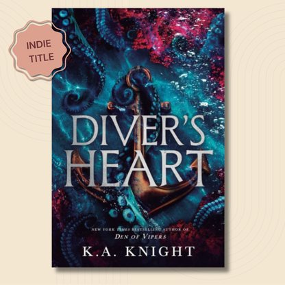 Book cover for 'Diver's Heart' by K.A. Knight