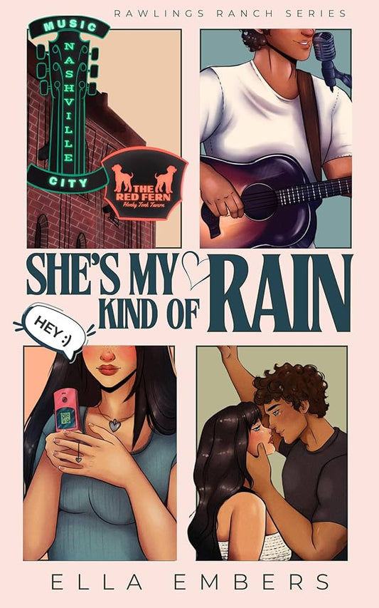 She's My Kind Of Rain (Rawlings Ranch #1) - SIGNED + CHARACTER ART
